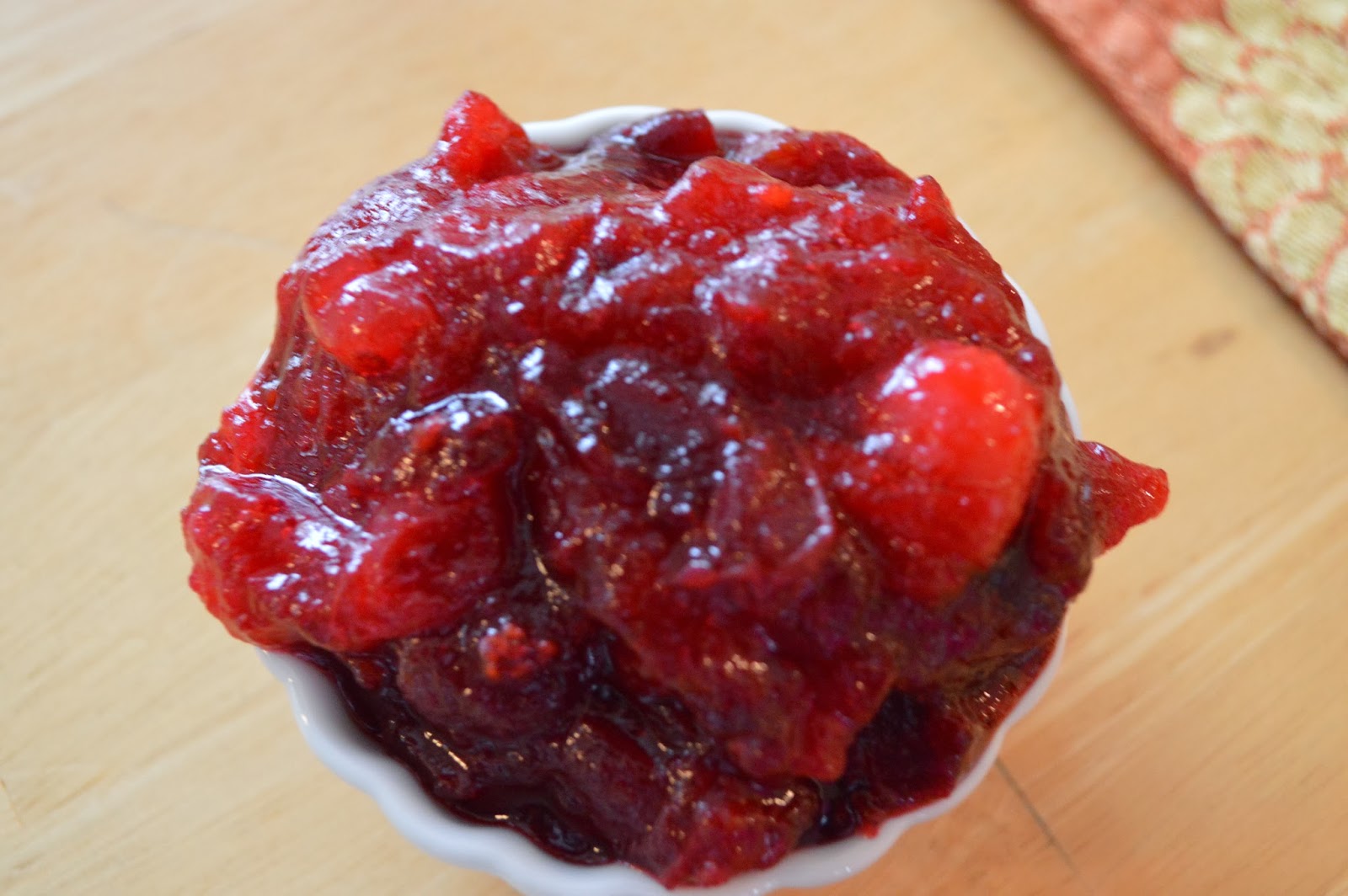 Thanksgiving: Homemade Cranberry Sauce - Girl and Her Kitchen