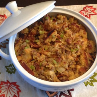 Thanksgiving Sides: Sausage and Sage Stuffing