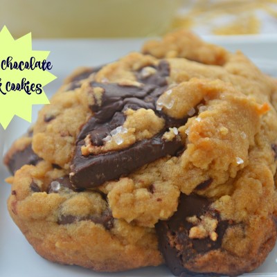 Salted Chocolate Chunk Cookies