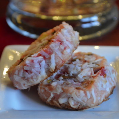 Holiday Baking! Pistachio Cherry Slices {Slice and Bake Recipe!}